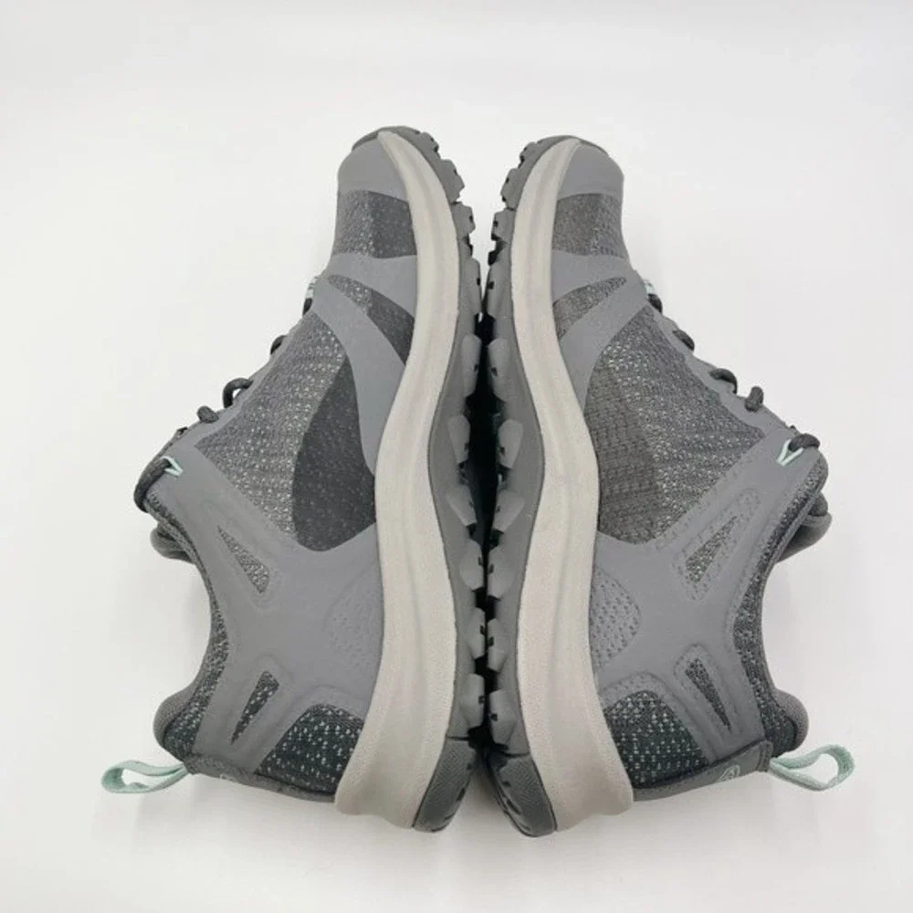 Keen Womens Size 6 Terradora II Gray Mint Aqua Low Height Hiking‎ Sneaker Shoes